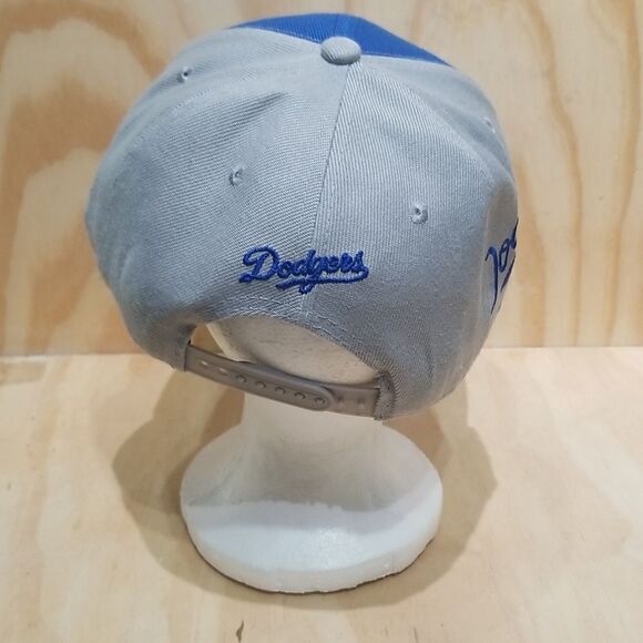 Los Angeles Dodgers New Era Gameday Sideswipe 59FIFTY Fitted Hat - Royal/Gray - Picture 3 of 8
